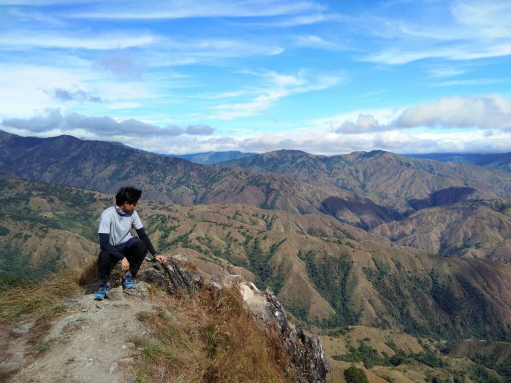 view at the summit of Mt. Pigingan