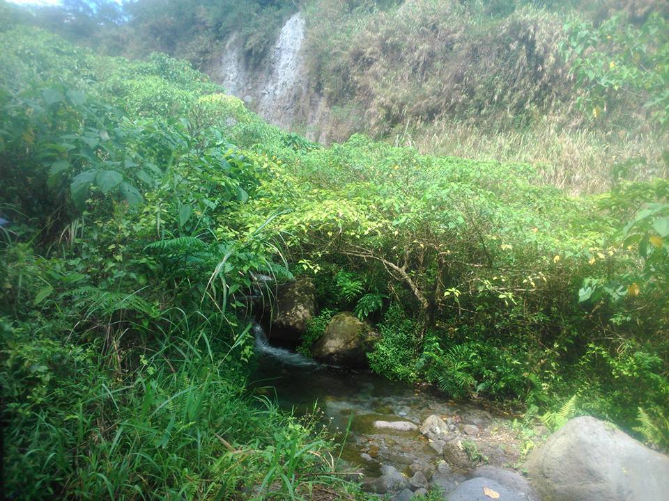 water source at Mt. Pinatubo