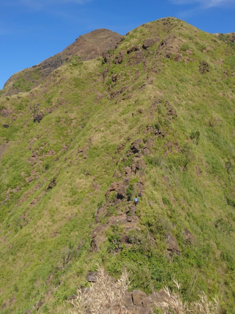 rugged ridge of Mt. Balingkilat