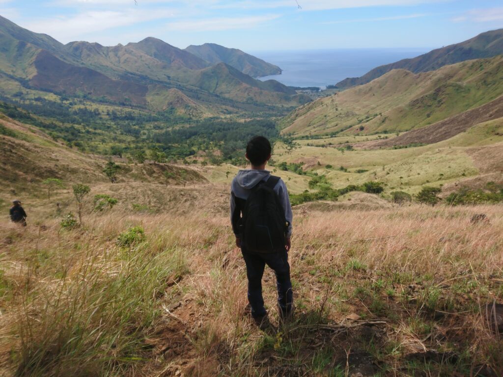 open trail of Mt. Balingkilat