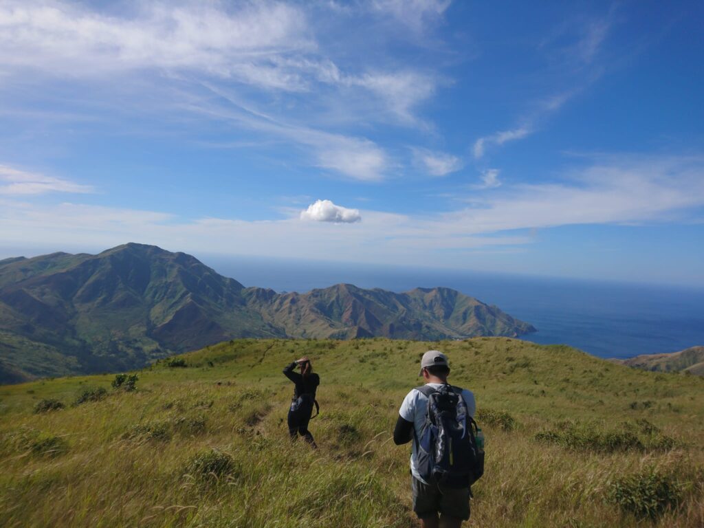 wide plateau below the summit of Mt. Balingkilat