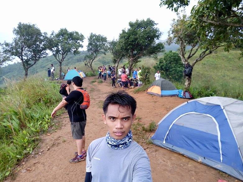selfie at Mapatag Plateau