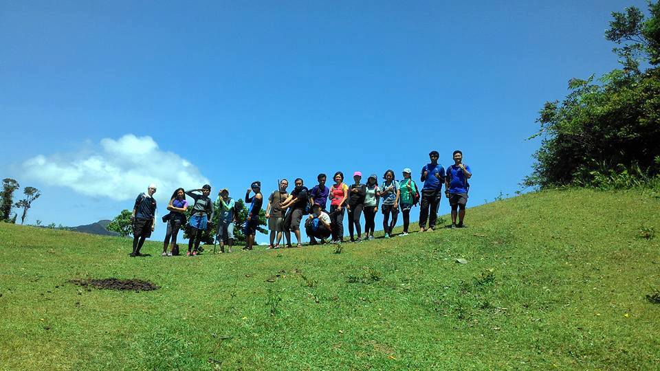 group picture at the summit of Mt. Daguldol
