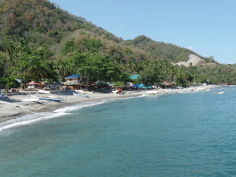 Laiya Beach view