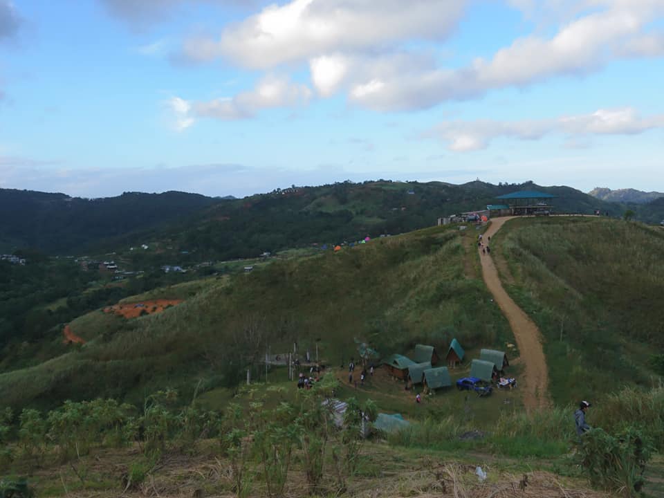 view at Sambong Peak