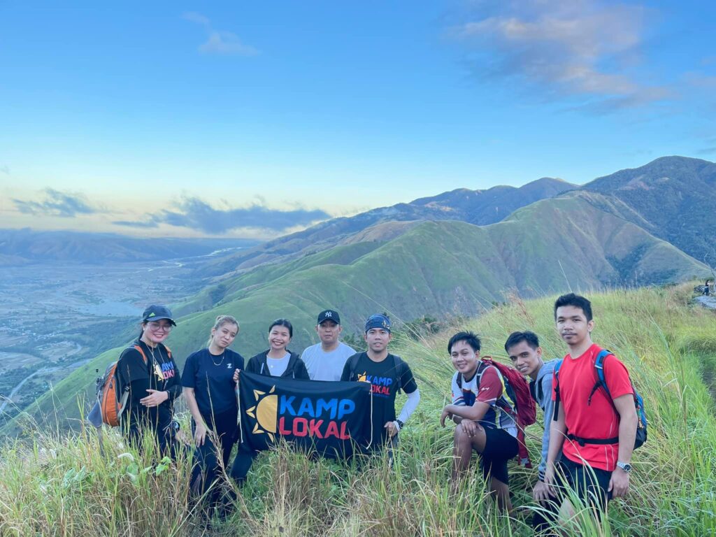 group picture at Mt. Sawi