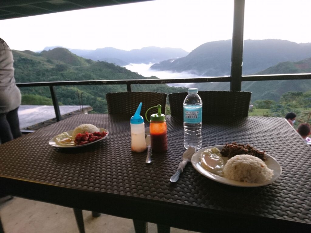 breakfast at Treasure Mountain