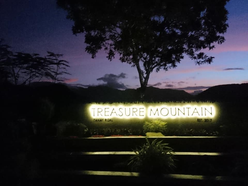 marker of Treasure Mountain
