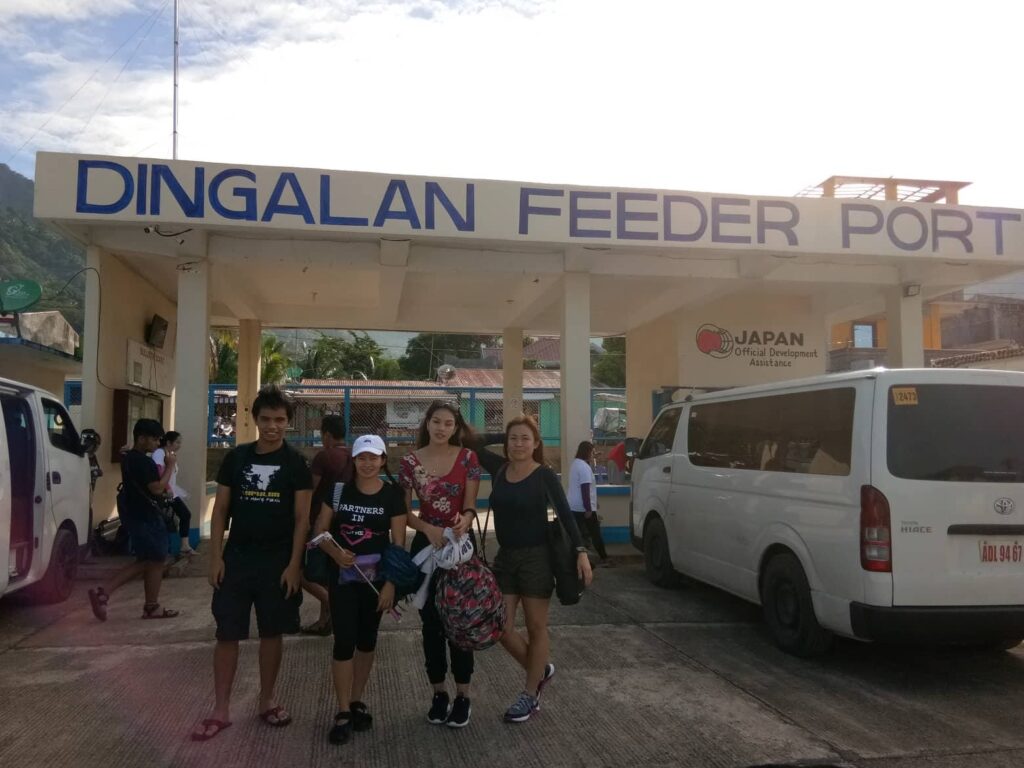 group picture at Dingalan Feeder Port