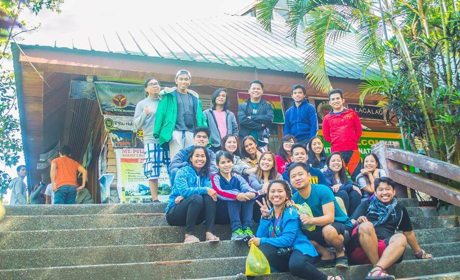 group picture at DENR Pulag