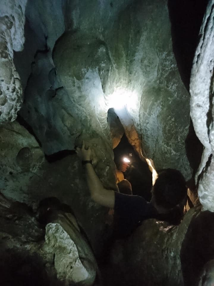 caving at Malangaan Cave