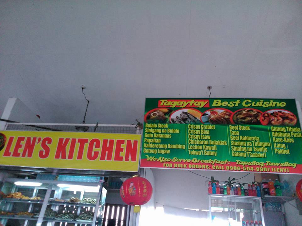Tagaytay Mahogany Beef Market food menu