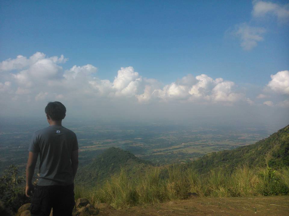 at the summit of Mt. Talamitam