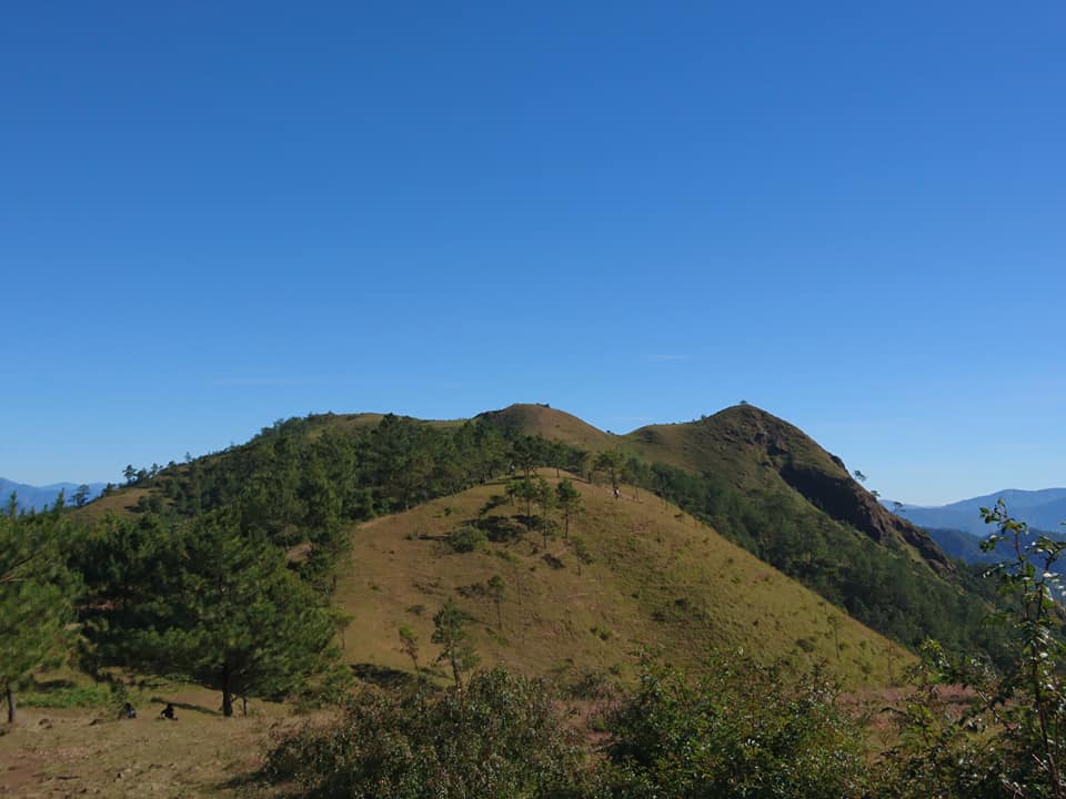 rolling hills of Mt. Ulap