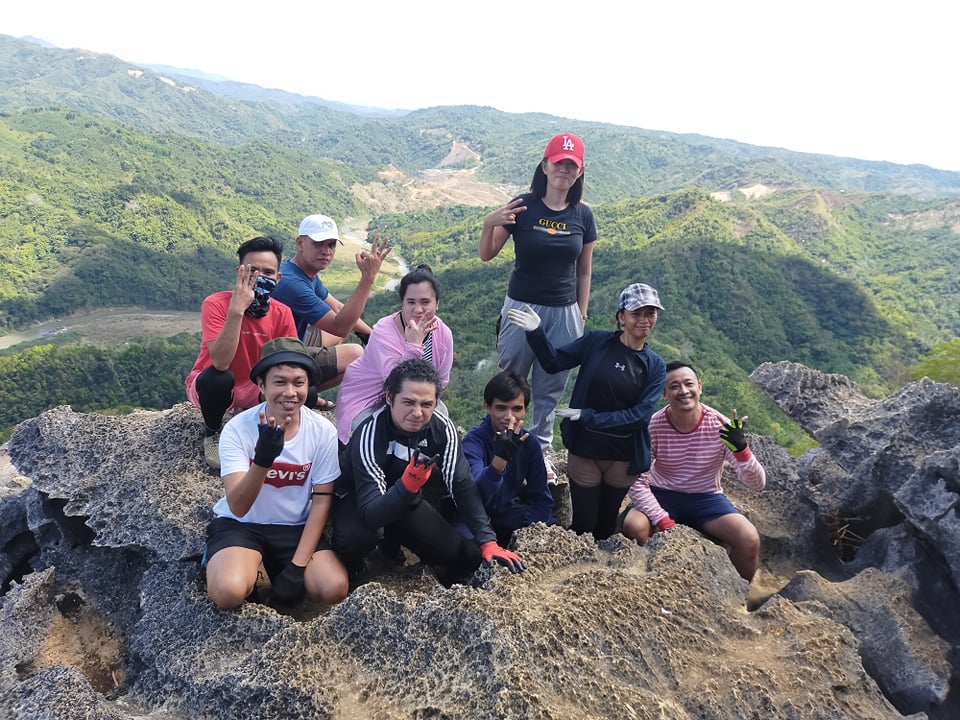 group picture at the third mountain of Montalban Trilogy