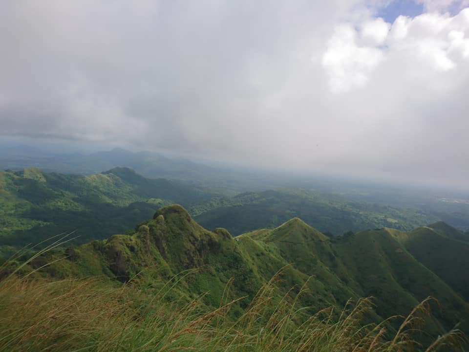 view at the summit of Mt. Batulao
