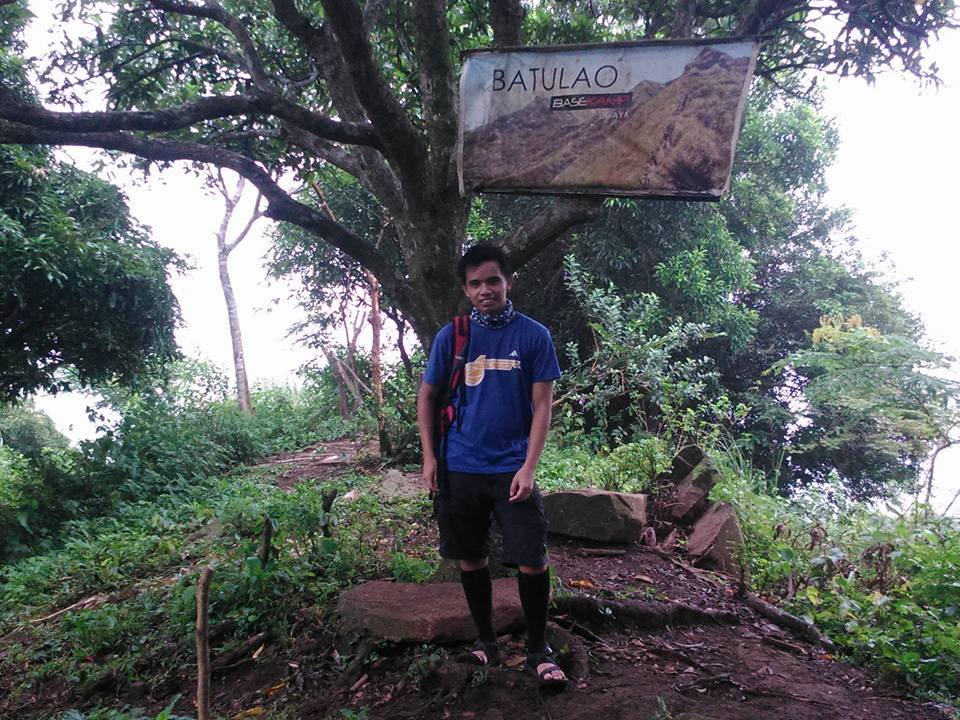 solo picture in Mt. Batulao