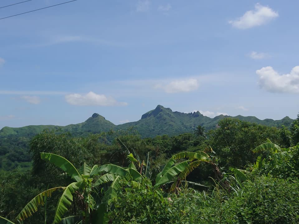 Mt. Batulao peak as seen from distance