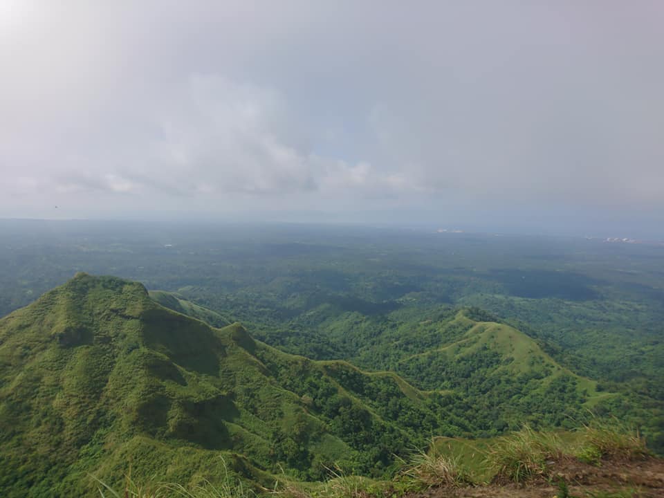 view at the summit of Mt. Batulao