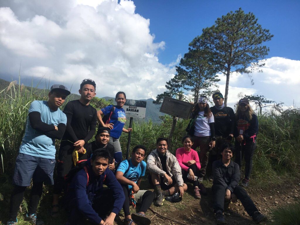 group picture at Mt. Bakian