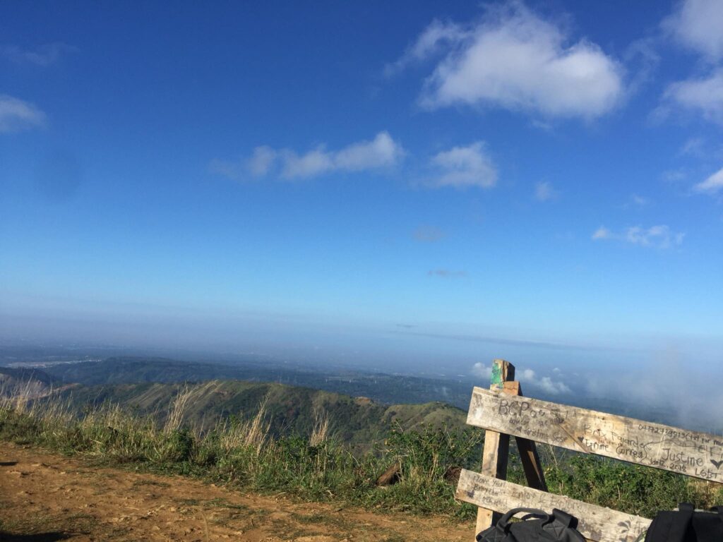 summit view of Mt. Balagbag