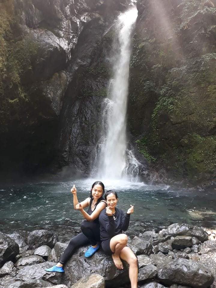 picture taking at Ditumabo Mother Falls