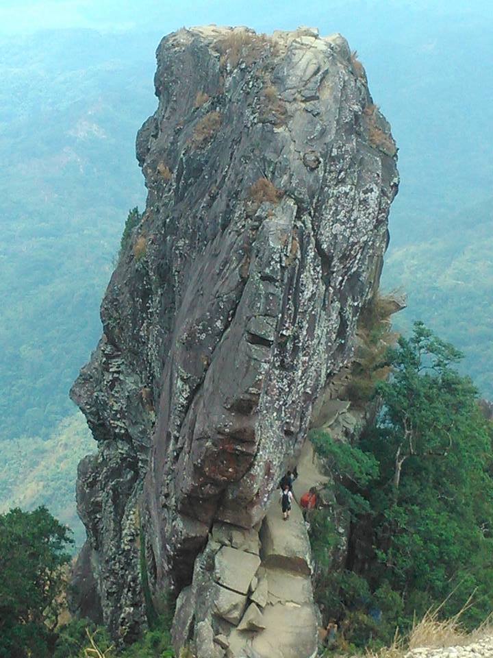 the iconic monolith or Parrot's Peak of Mt. Pico de Loro
