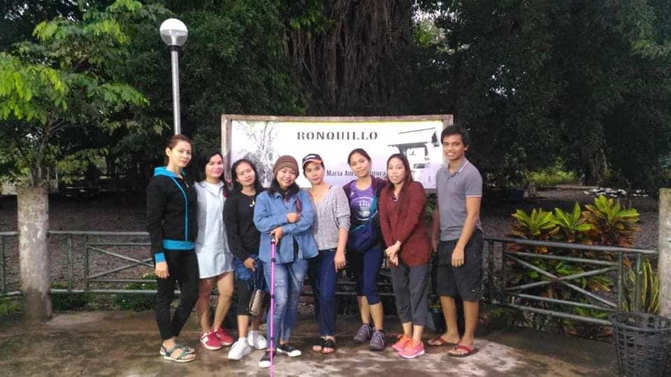 group picture at Ronquillo Balete Park