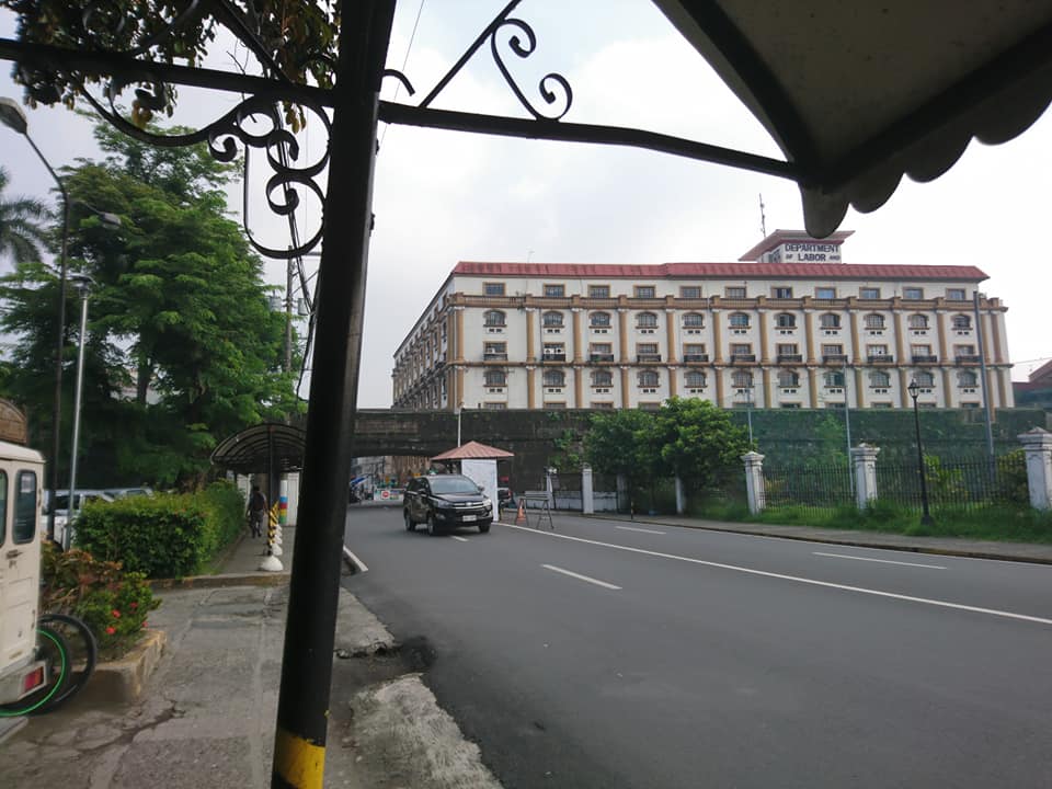 The entrance gate of Intramuros