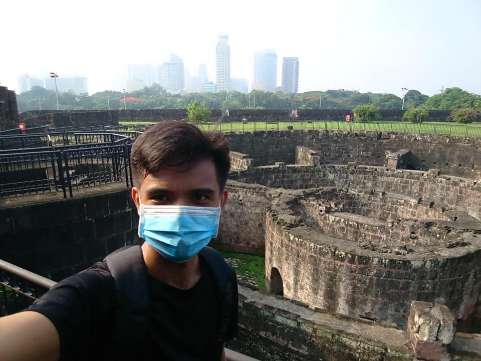 selfie at the Baluarte de San Diego