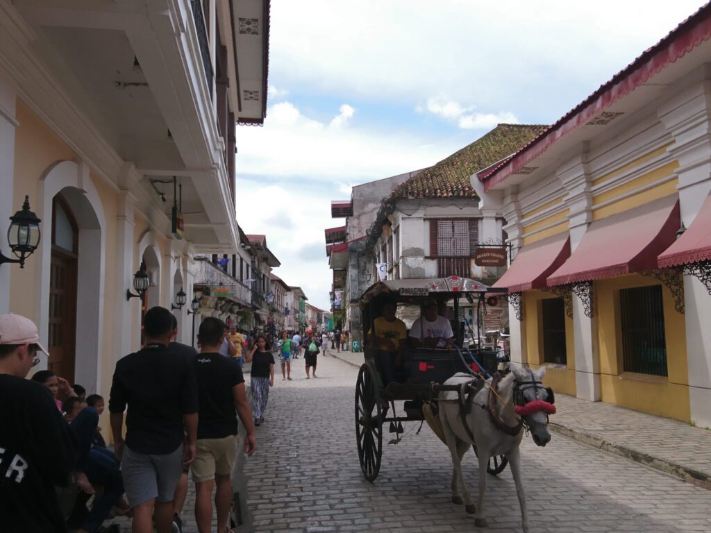 horse drawn carriage in Vigan