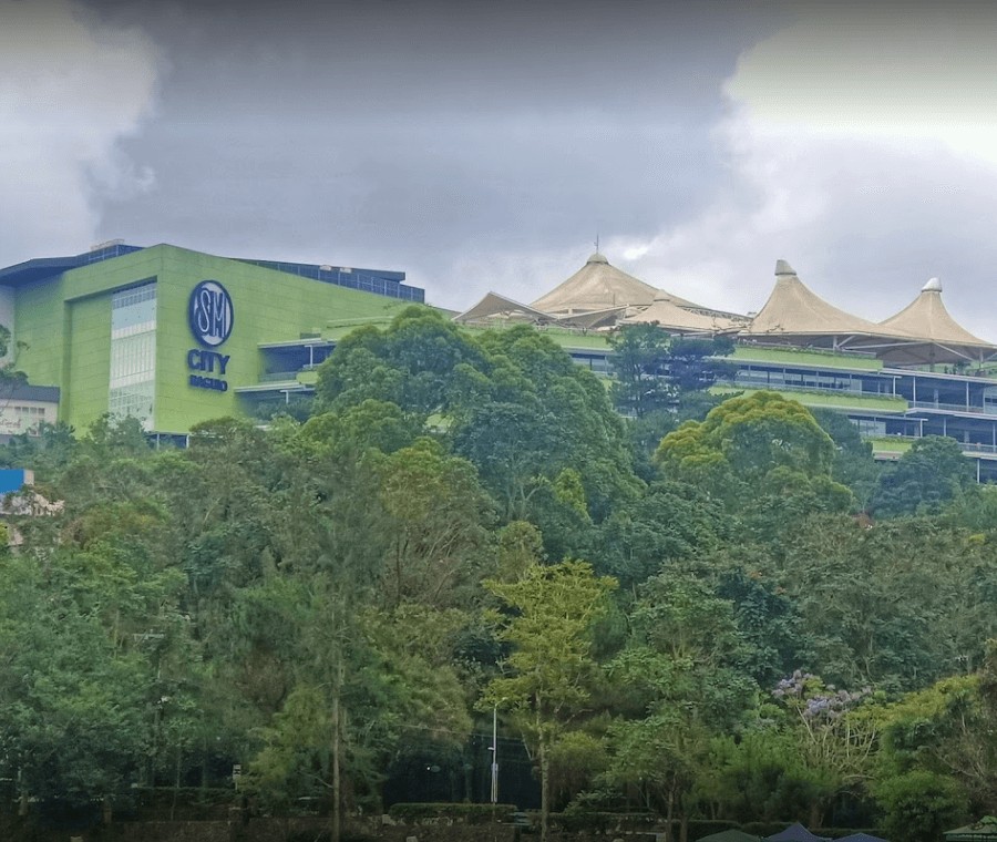 view of SM City Baguio