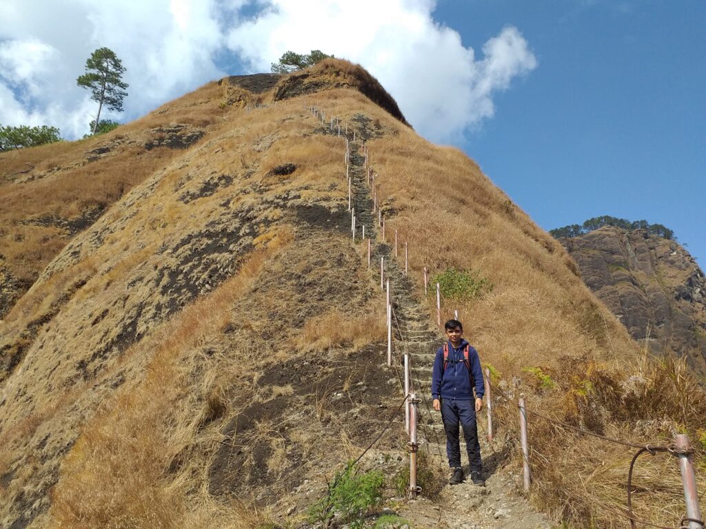 Tekdag Camsit trail or also known as the stairway to heaven