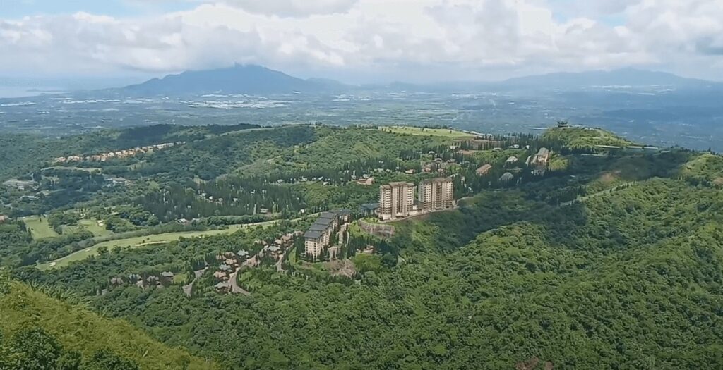 view of Tagaytay Highlands from People's Park in the Sky
