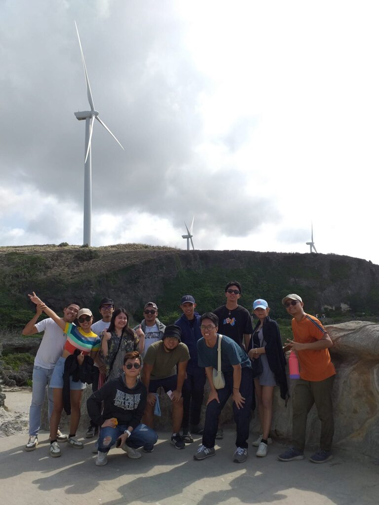 group picture in Burgos, Ilocos Norte