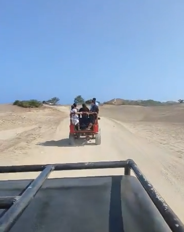4x4 ride in Paoay Sand Dunes
