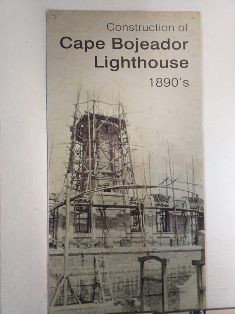 the construction of Cape Bojeador Lighthouse in 1890’s