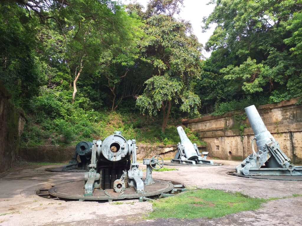 topside of Corregidor