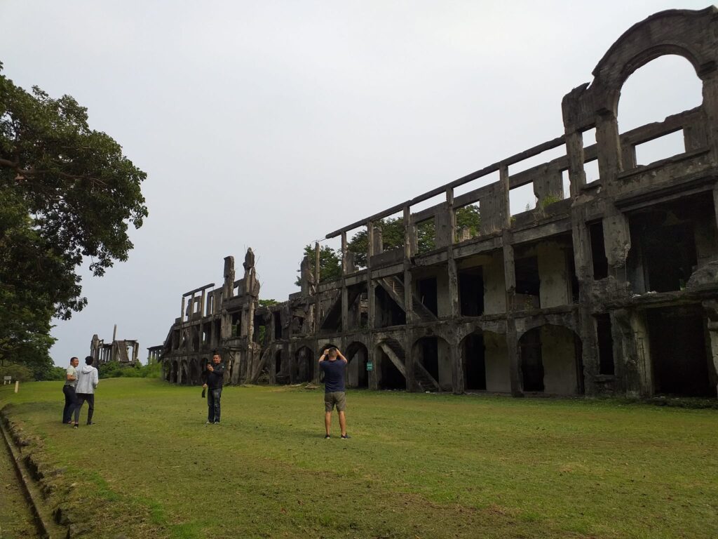 the Mile-Long barracks in Corregidor