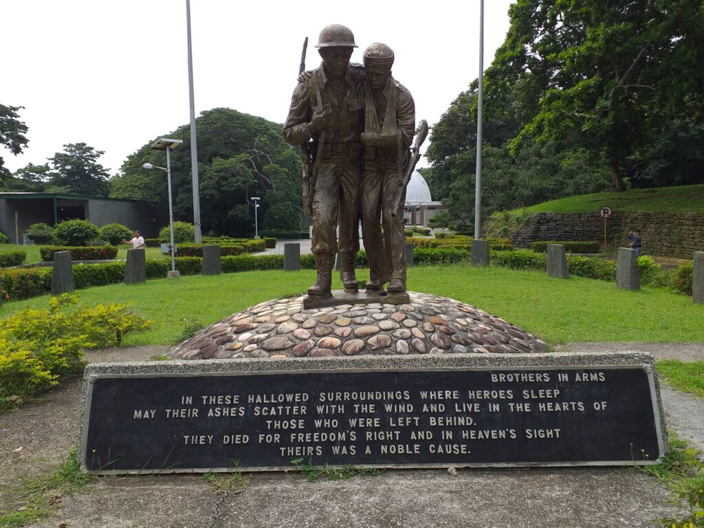 Brothers in Arms sculpture on Corregidor Island
