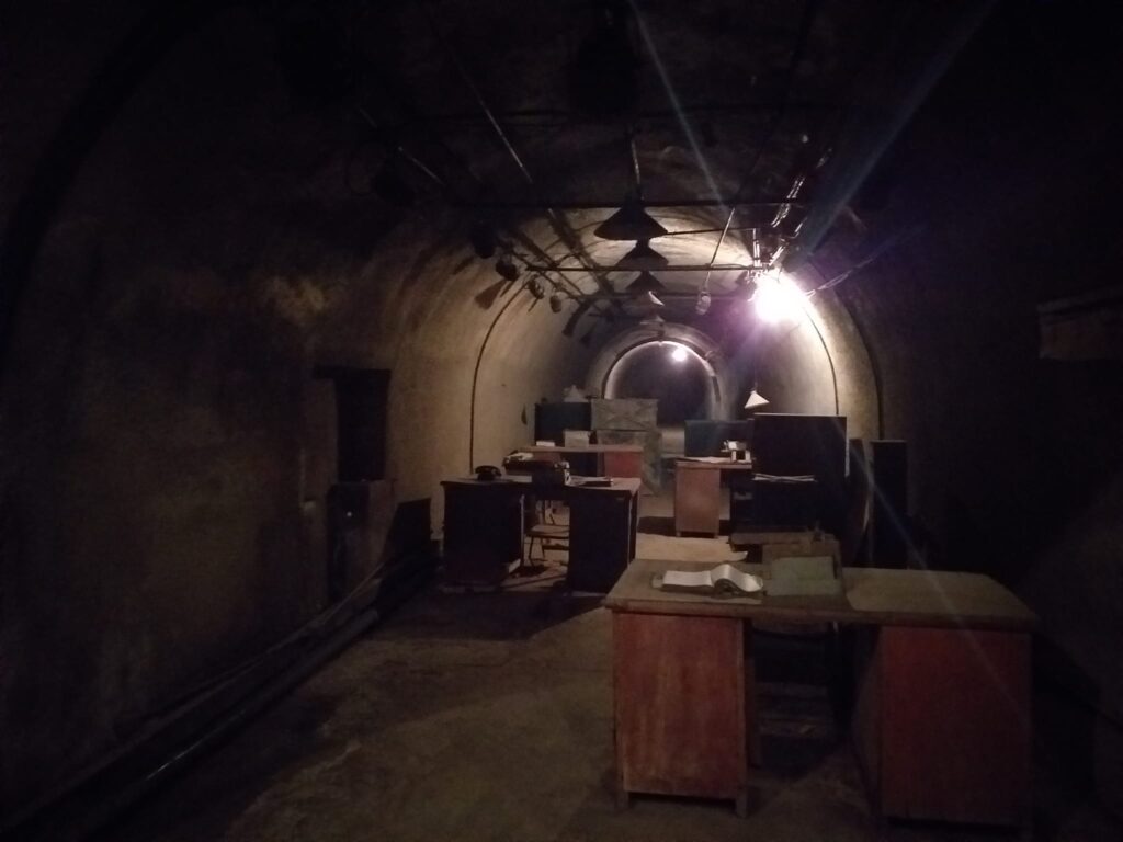 inside the Malinta Tunnel