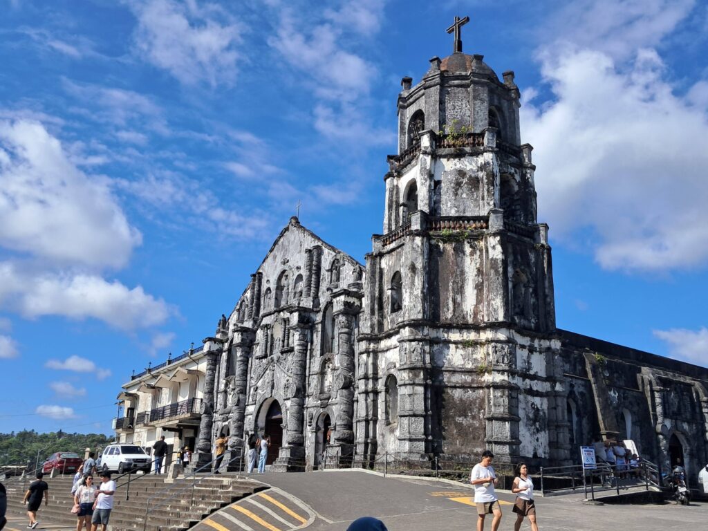 church facade of Daraga Church