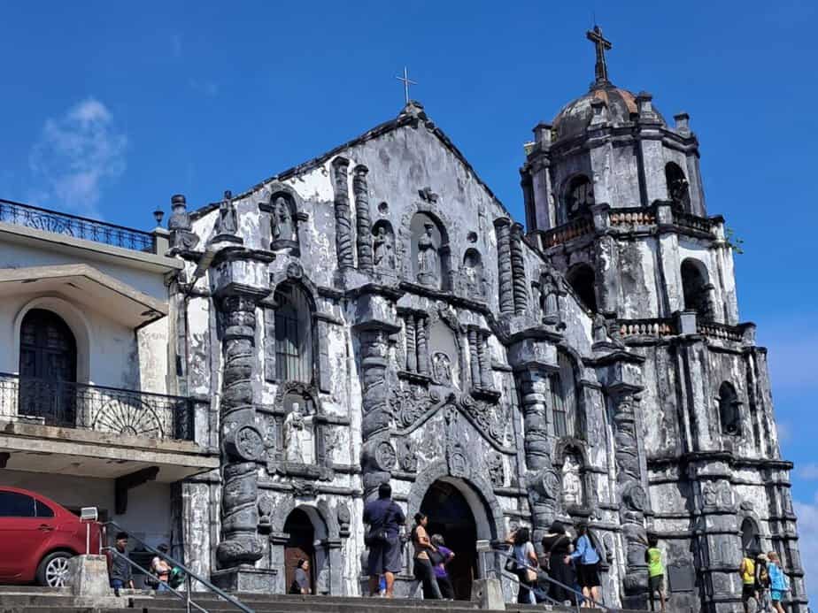 church facade of Daraga Church